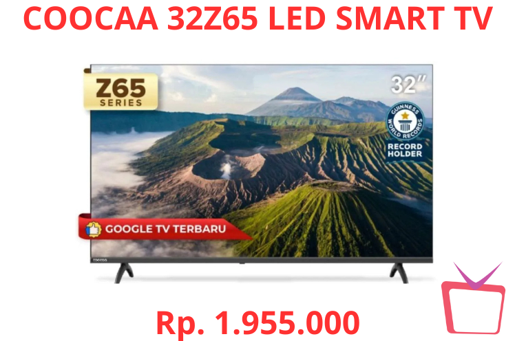 Review Coocaa "32" 32Z65, Spesifikasi dan Harga