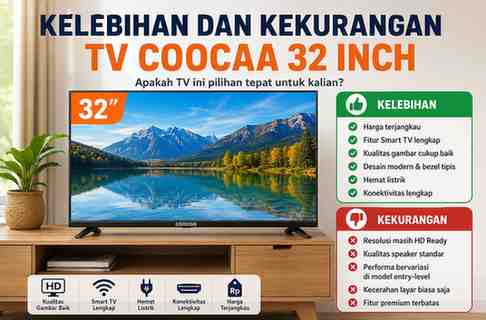 Kelebihan dan Kekurangan TV Coocaa 32 Inch